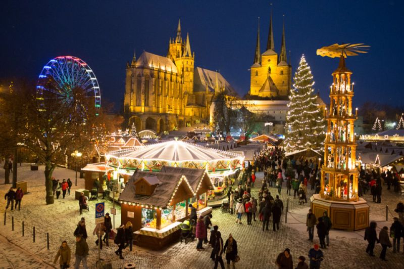 Weihnachtsmarkt am Domplatz in Erfurt: Die fünf schönsten und 