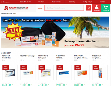 Versandapotheke: Die fünf besten online Apotheken laut Stiftung Warentest | TopFunf.de